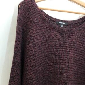 Chelsea Studio Cold Shoulder Sweater Size 2X (26-28)